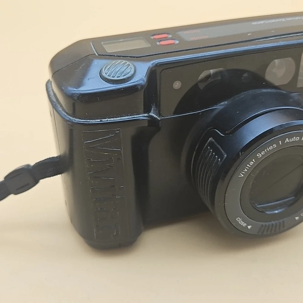 Vivitar 300Z Zoom 35mm Point & Shoot Film Camera Tested Works